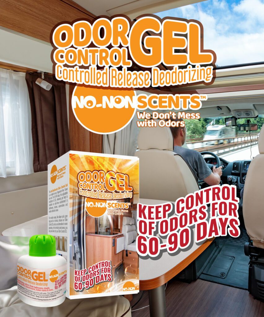 No-NonScents Odor Control Gel Deodorizing Kit - Adjustable & Refillable