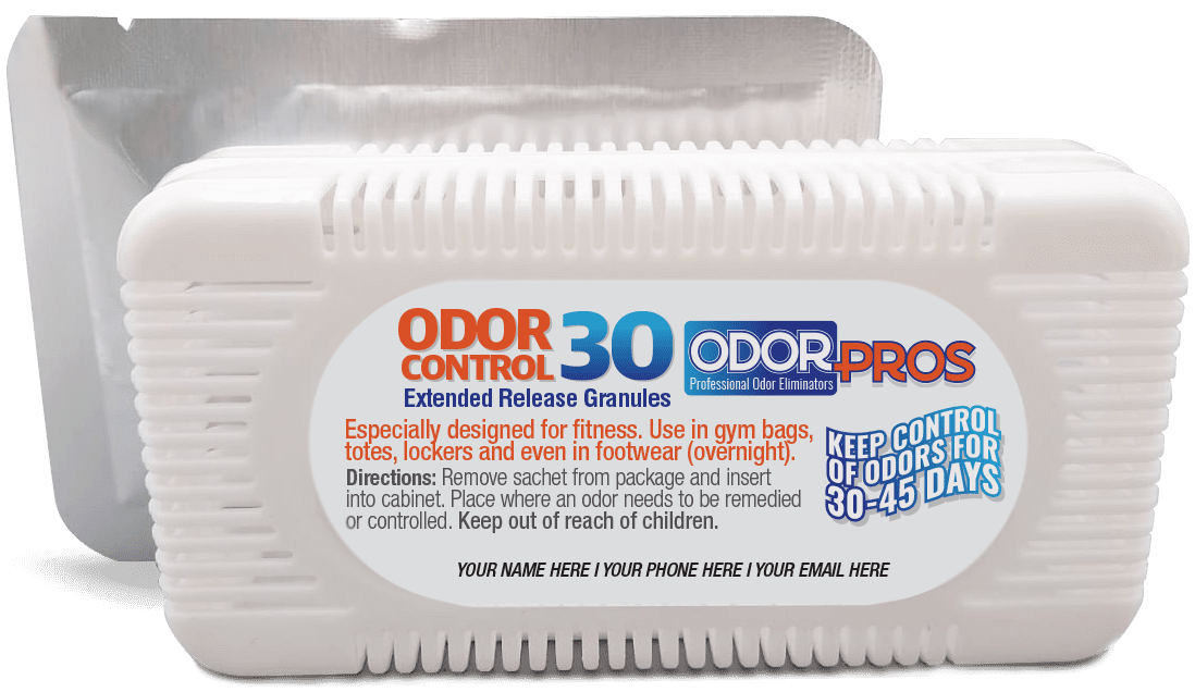 Odor Control Cabinet and pouch