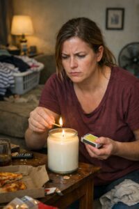 Air fresheners, candles, ozone sprays, and essential oils do not remove odors. They add competing scents while leaving the odor-causing compounds intact.