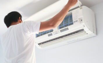 removing odor from AC units