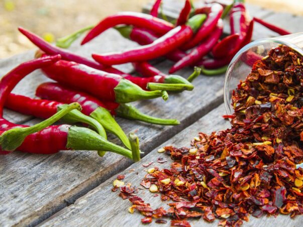 removing odors from spicy foods